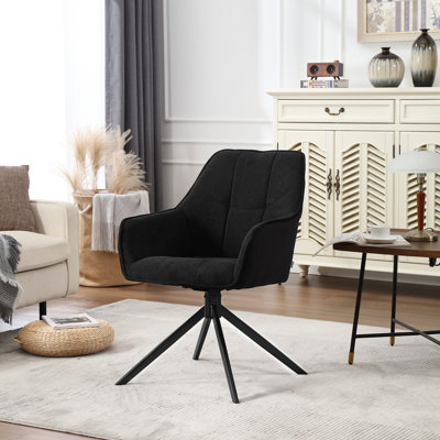 Wanner 47.00cm H Upholstered Metal Side Chair
