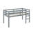 Twin Elevated Loft Bed Comes With Ladder-1788968136