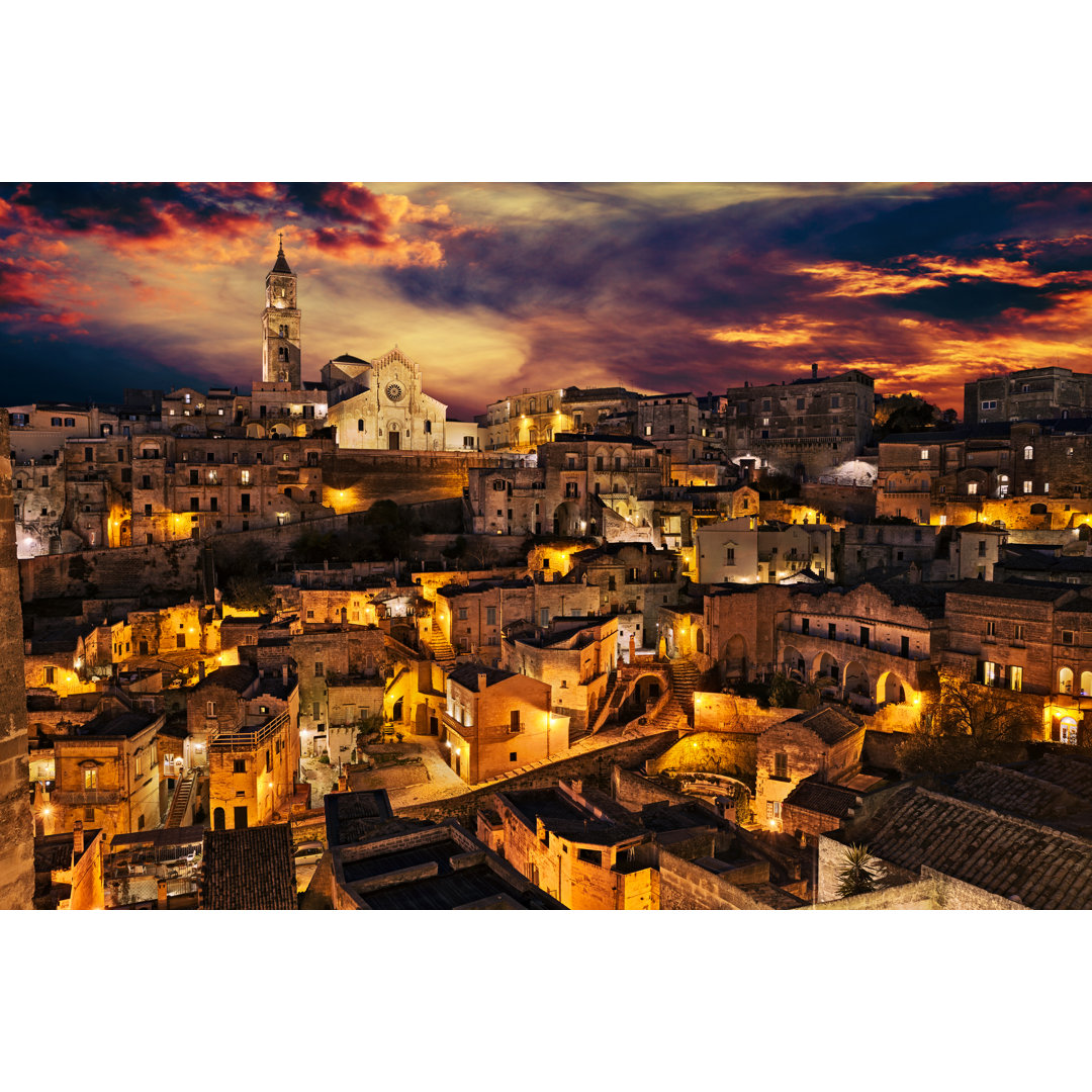 Matera, Basilikata, Italien by Ermess - Druck