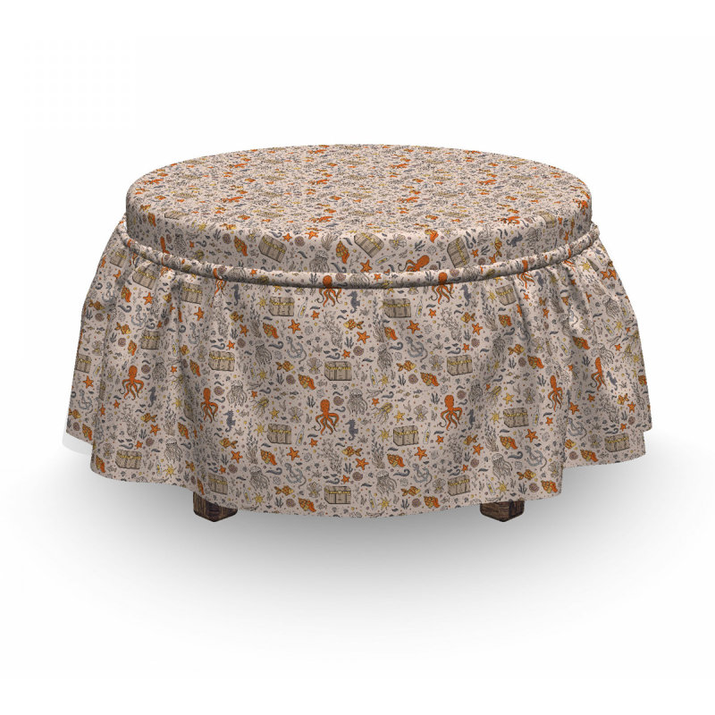 Housse pour repose-pieds ocean adventure kids