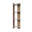 Bibliothèque de coin H 63 po x l 17,6 po Rodney-90534542
