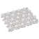 Noble White 9-3/4 in. x 12-1/4 in. x 10 mm Polished Pearl and Marble Mosaic Tile