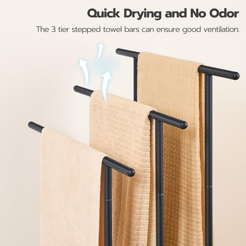 3 Freestanding Towel Stand