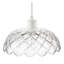 10 cm H Round Glass Pendant Shade ( No Direct Attachment Method ) in Clear