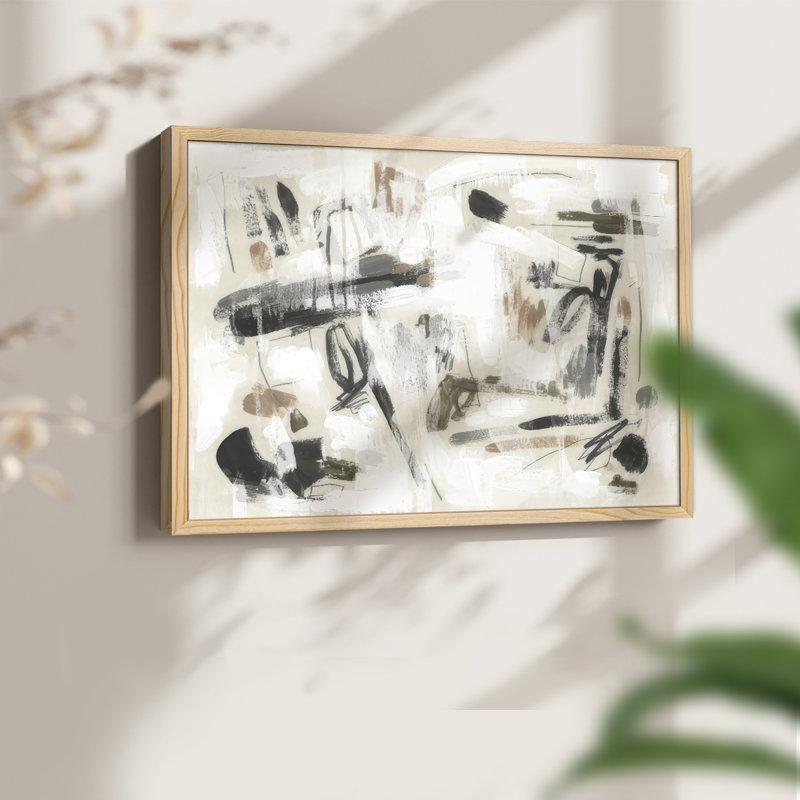 «Spinning Yarns II», reproduction encadrée, Naturel, H 11 po x l 14 po