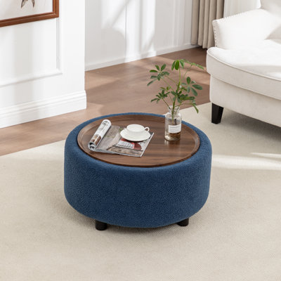 Table basse ronde avec rangement Pietsch