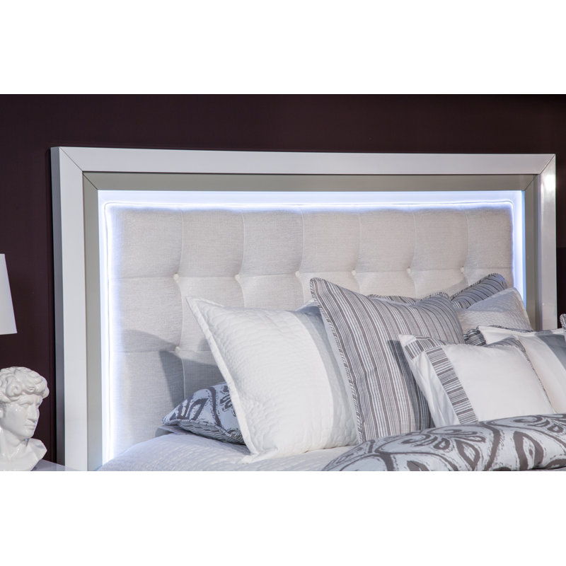 Sky Tower Upholstered Bed, King
