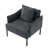Polyester gris foncé