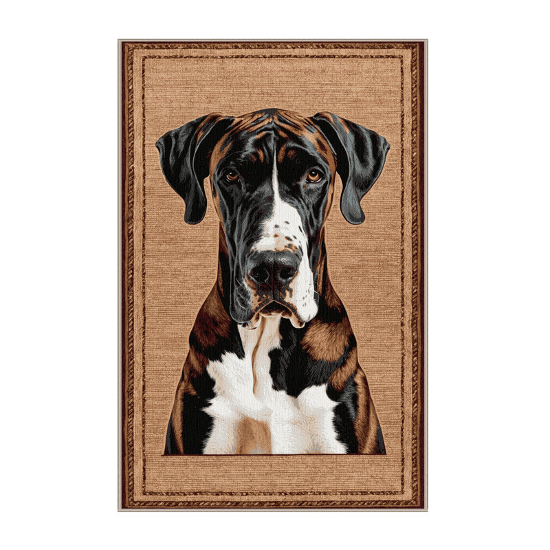  Tapis lavable Great Dane Dogs, Rectangulaire 2 pi x 3 pi