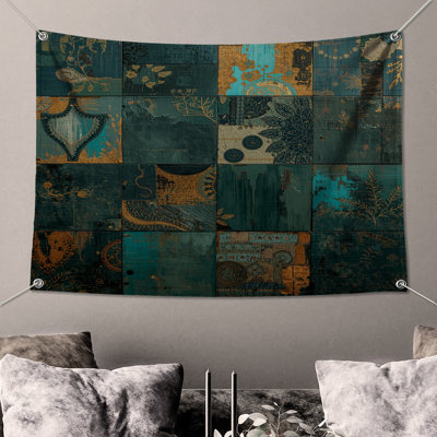 Tapisserie murale Patchwork