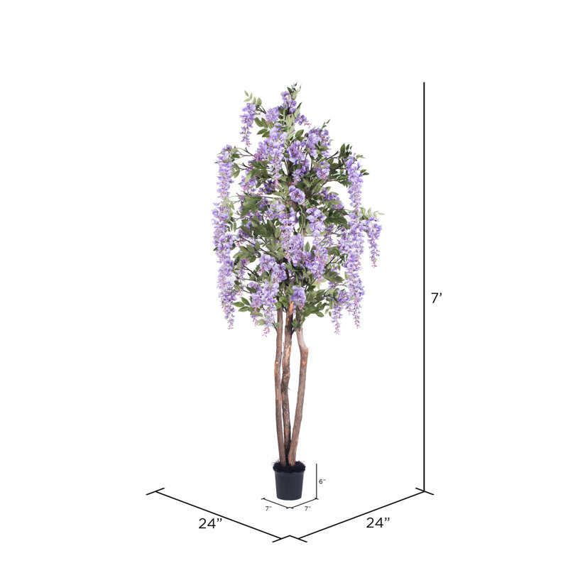 84'' Faux Tree in Pot