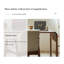 Bureau élégant en bois de frêne avec 3 tiroirs de rangement-623609340