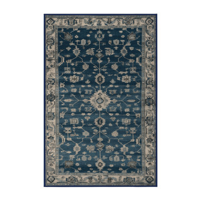 Machine Washable Overdyed Gray Area Rug