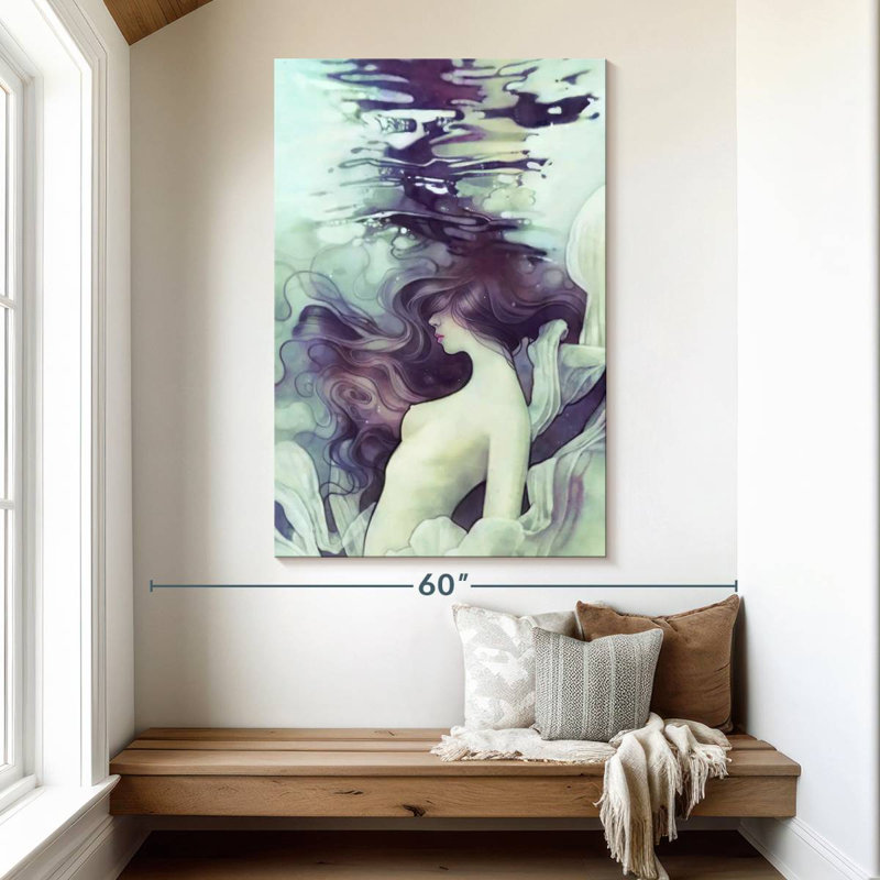 Leisha Submerged Drift, 51" H x 34" W