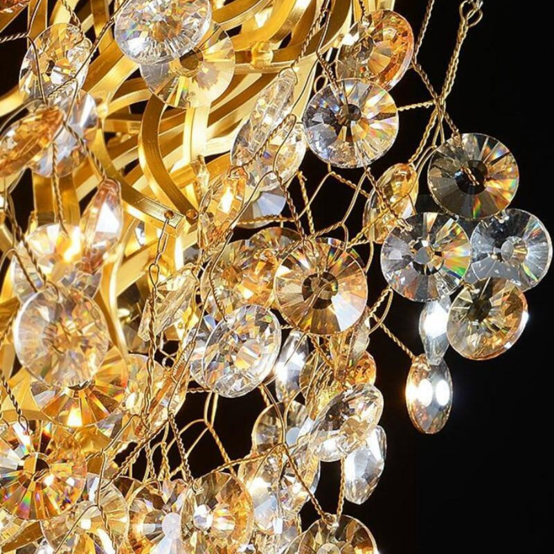Osborn 8 - Light Chandelier, 40cm H x 60cm W x 60cm D