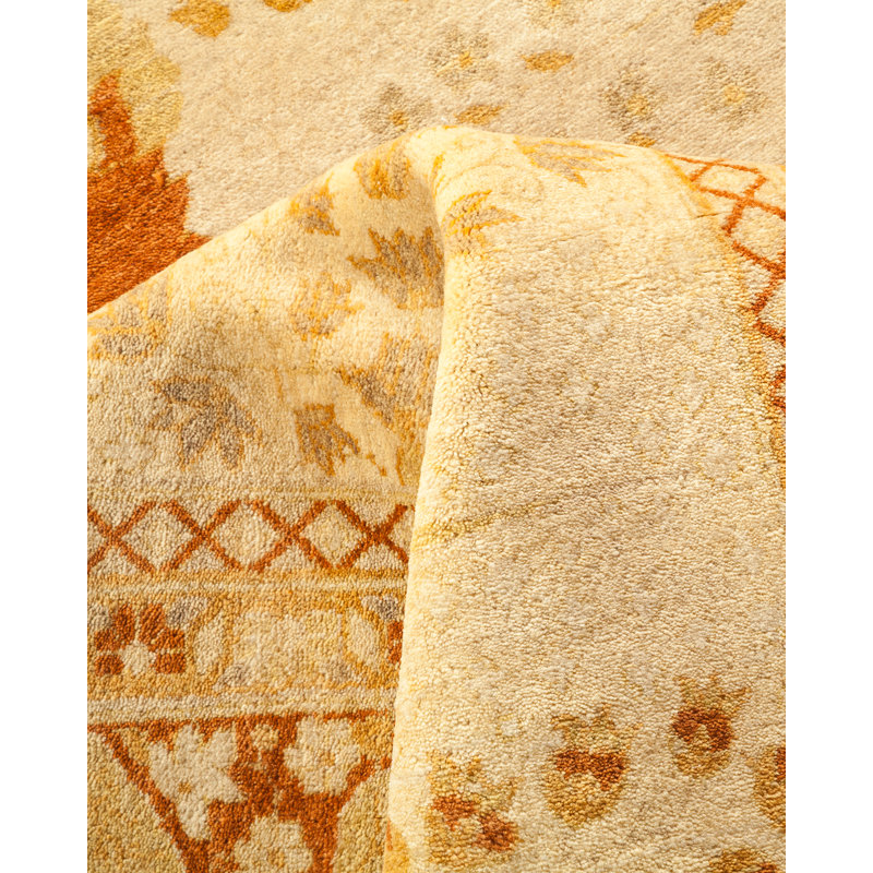 Classic One-of-a-Kind 9' 4" X 12' 2" Hand Knotted Area Rug