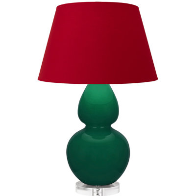 Double Gourd Ceramic Table Lamp