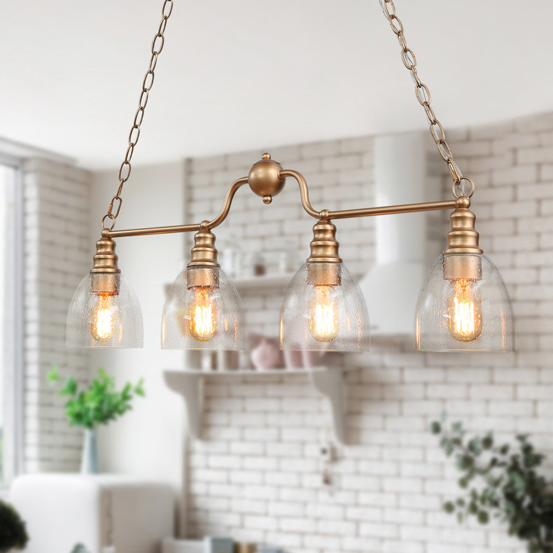 Modern 3-Light Kitchen Island Chandelier