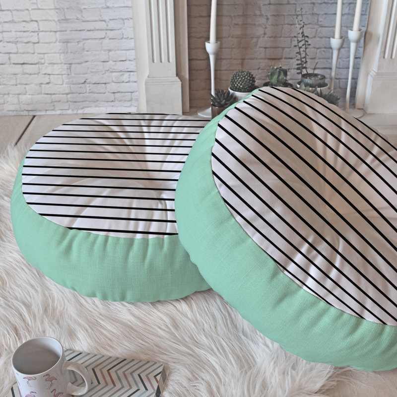 Floor Pillow, 26" H x 26" W x 7" D