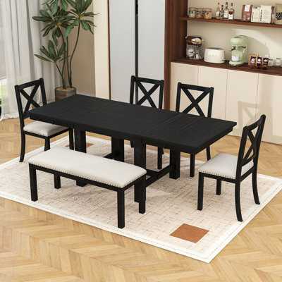 Brisamar 6 - Person Extendable Dining Set