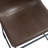 Tyrone 19 " H Faux Leather Upholstered Iron Side Chair-1327265089