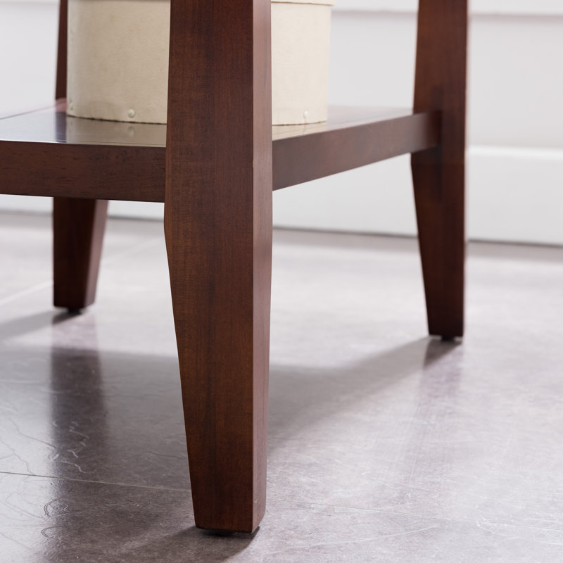 Hazleton Solid Wood Wedge Table, Sienna