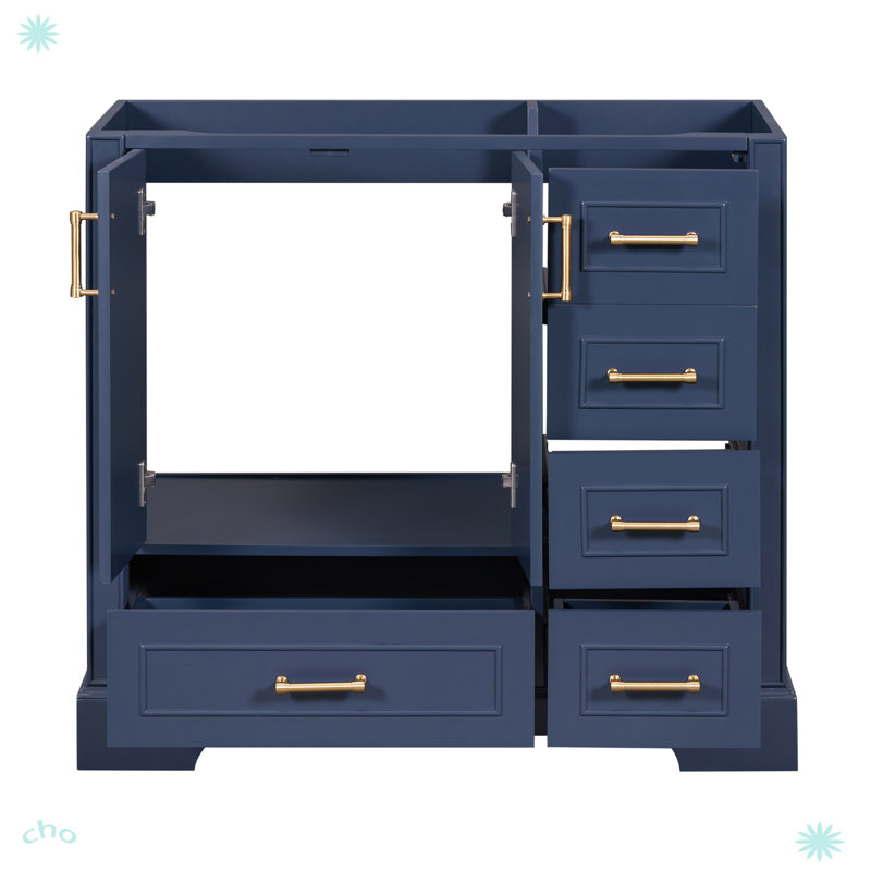 Meuble-lavabo traditionnel (lavabo non inclus)