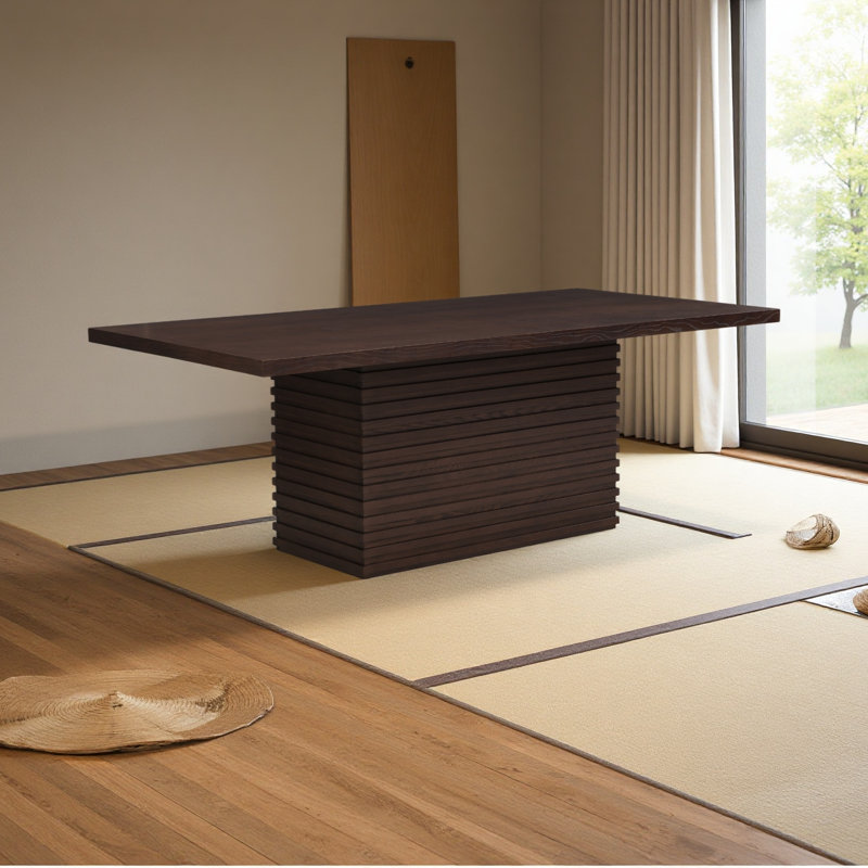 Rectangular 84-inch Dining Table, Espresso