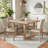 Trell 5-Piece 48"W Rectangular Dining Table Set-252724662
