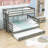 Twin XL over Queen Wood Bunk Bed with Twin Trundle and Ladder-1744216286