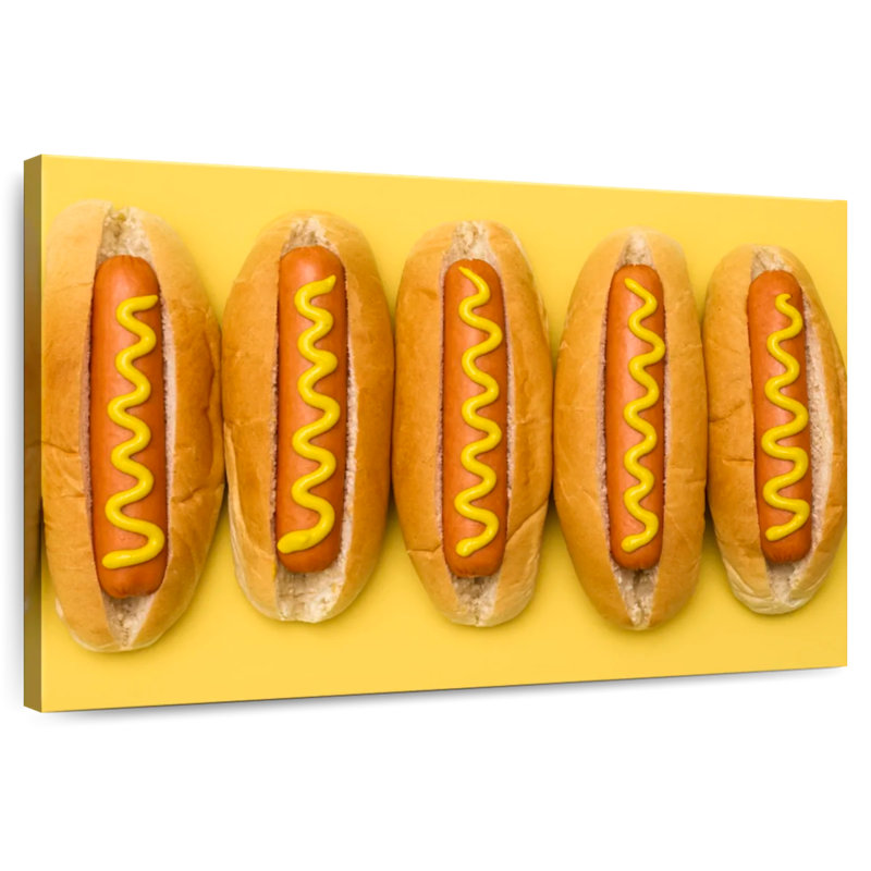 Yarlin Hot Dogs, 8" H x 12" W