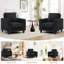 Chaises d'appoint Mid-Century avec dossier large-1186122522