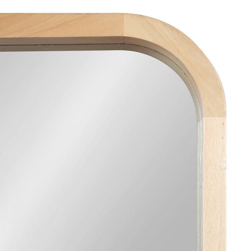 Miroir d'appoint Gravley, Naturel, 30 po x 20 po
