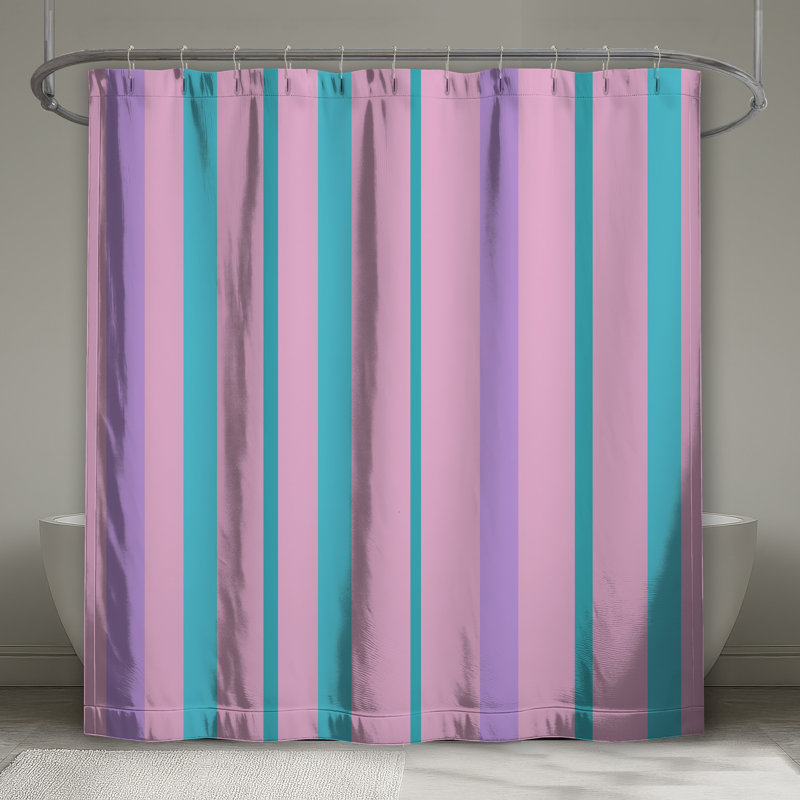 Rideaux de douche Pastel, L 70 po x H 84 po