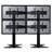 Claudette Symple Stuff Multi-Screen Floor Stand Mount