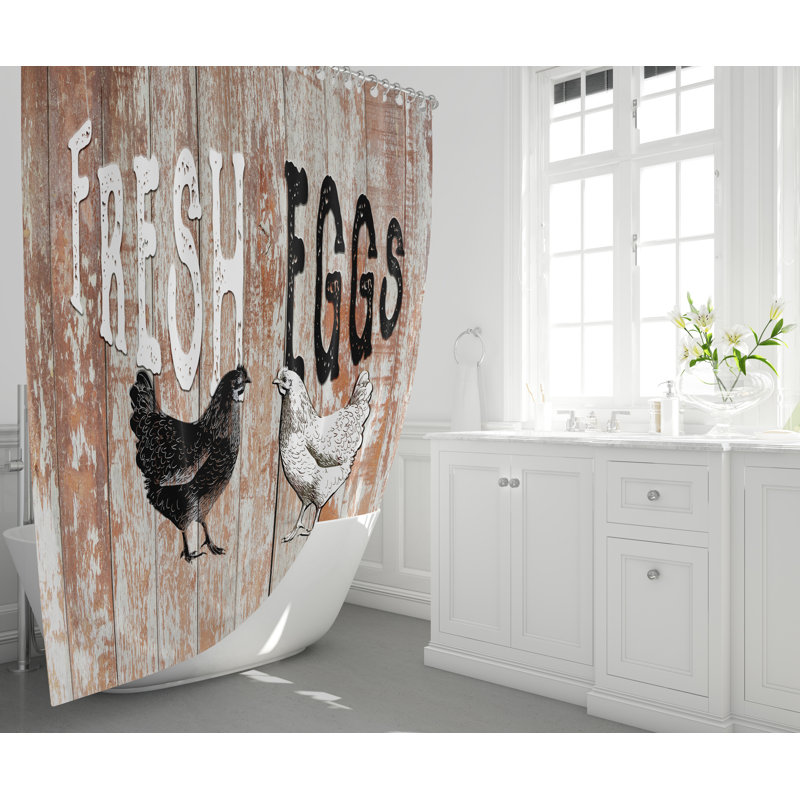 Edison Park Shower Curtain, 93" H x 70" W