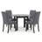Ahsiah 4 - Person Dining Set