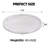 Guein 12” Round Natural Marble Tray-873599618