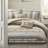 Premium King Bedding Sets, Taupe Polyester, Modern Artisanal Design, Perfect For Home