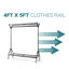 120Cm Rolling Clothes Racks-466710805
