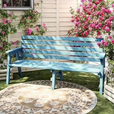 Banc d'extérieur en bois massif Modern Modern