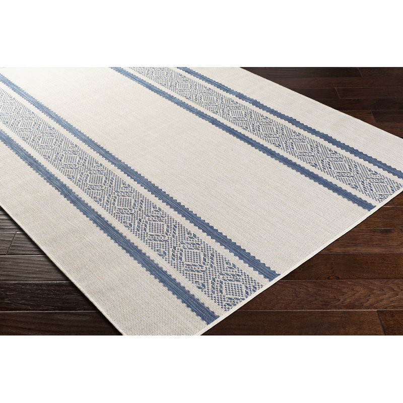 Southwestern Indoor / Outdoor Rug, Rectangle 5'3" x 7'