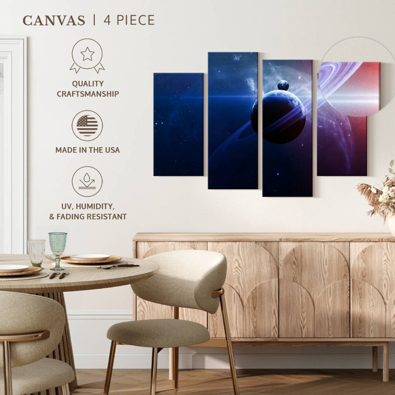 Oberle Planets In Outer Space, 22" H x 36" W