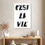 Tergel C'est La Vie Typographie II-108447198