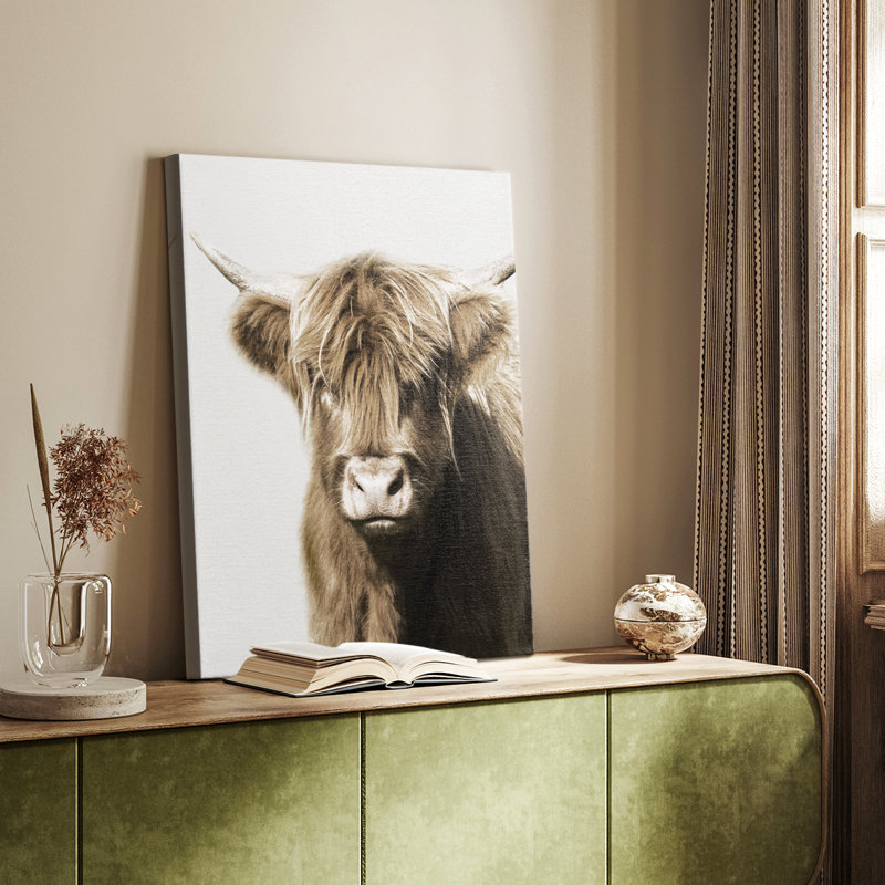 Highland Portrait II - Galeria Cavas, H 12 po x l 8 po