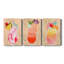 " Tropical Cocktail II " 3 - Pieces Painting Print-345752725