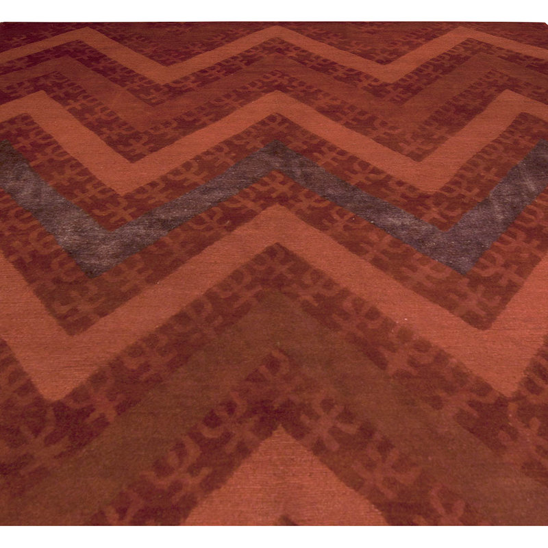 Modern One-of-a-Kind Rectangle 6'10" X 8'9" Area Rug