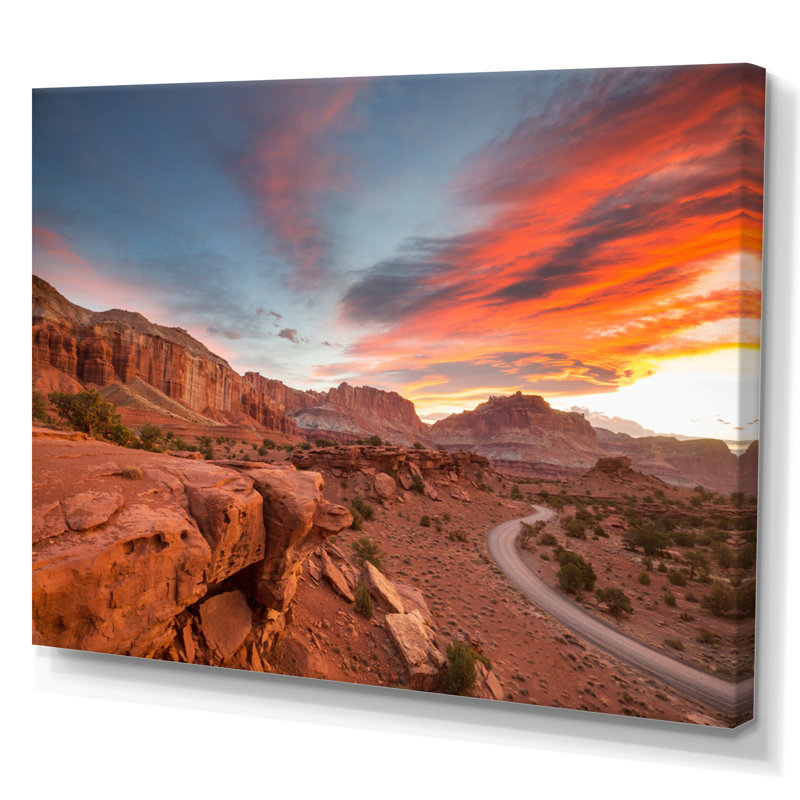 Bryce Canyon National Utak II sur impression sur toile, H 34 po x l 44 po x P 1,5 po, Toile tendue
