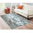 Luxury Area Rug With Circles Abstract Design-1774762223