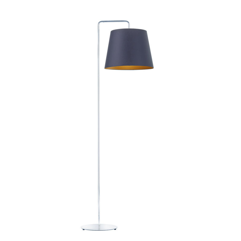 Ronja 156cm Task Floor Lamp, Navy, Grey